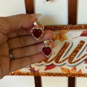 Aretes 14 k gold plated